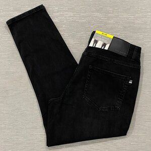 Ted Baker Jeans Mens 32 x 30 Straight Leg Regular Fit Black Denim Pants